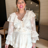 Labyrinth Lace Blouse Top