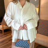 Upper East Side White Button Up