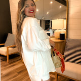 The Weekend Button Up Set - White