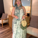 Bluebonnet Fields Maxi Dress - Green