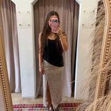 Shine Bright Sequin Midi Skirt