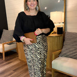 Stockyards Square Neck Blouse