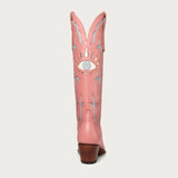 Evil Eye Pink City Boots Size 9