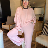 Weekend Comfort Top - Pink