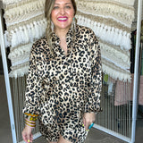 Wild Streak Leopard Blouse