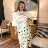 Perfect Polka Dot Maxi Skirt