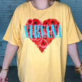 Nirvana Heart Shaped Box Merch Tee