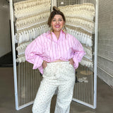 Vintage Rose Relaxed Pants