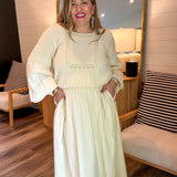 Summer Gauze Maxi Skirt - Clouda