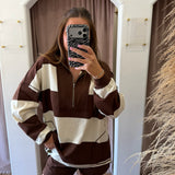 The College Short Set - Brown