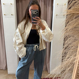 Button Me Up Denim Jogger Jeans