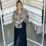 Ever After Lace Maxi Skirt - Black