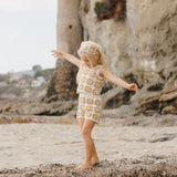 Crochet Tank Set - Marigold Daisy