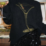 {Mumu} Settle In Sweater - Dirty Martini