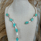 Bohemian Turquoise Choker Necklace