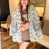 Varsity Oversized Tee - Brown