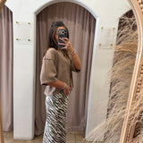 Tame Me Tiger Pants - White