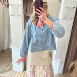 Easy Like Sunday Denim Top