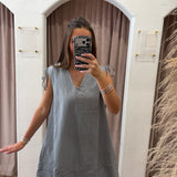 Barn Dance Stripe Mini Dress