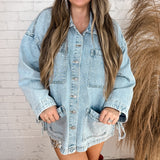 Honky Tonk Honey Denim Jacket