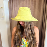 Lemonade Beach Shell Bucket Hat