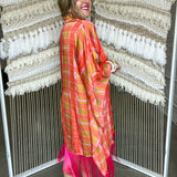 Lemon Drop Fringe Kaftan