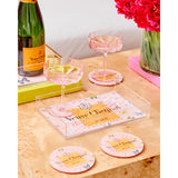 Rose Butterfly Coaster
