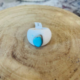 Santa Fe Stone Rings - White