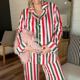 Classic PJ Set Jolly Stripes Silky