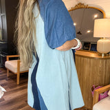 Blue Ridge Belle Denim Mini Dress