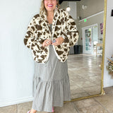 Cow Sherpa Jacket