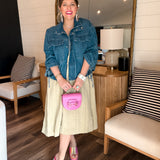 Deep Pockets Mini Denim Jacket