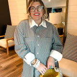 Coastal Classic Striped Shirt