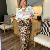 Bold Moves Leopard Skirt