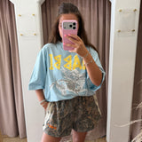 The Desert Camo Mini Shorts - Camo