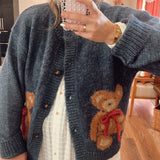 Ralph The Teddy Bear Cardigan