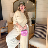 Sweet Cream Short Sleeve Sweater