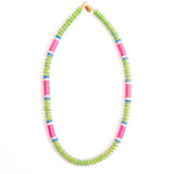 Green & Vinyl Necklace