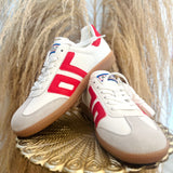 {Back70} Cloud Sneakers - Red