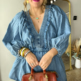 Denim Dan Luxe Romper