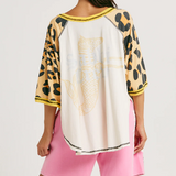 NEW The 67 Raglan Tee - Leopard