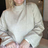 Swear By Sand Maxi Sweater Dress