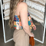 Picnic Party Plaid Pleated Top