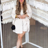 {Mumu} Hendrix Dolphin Shorts - Sand Gauze