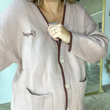Found My Cowboy Cardigan - Dusty Pink