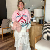 Alpine Lodge Sweater - Pink