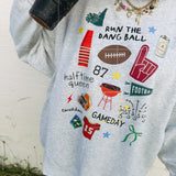 Halftime Queen Sweatshirt - Ash