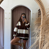 The College Short Set - Brown