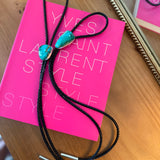 Royston Turquoise Nugget Bolo Necklaces