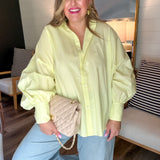 Lemon Zest Button Up Shirt
